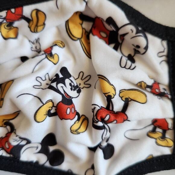 Disney Mickey Minnie mouse masks kids New 4 piece bundle polka dot - Picture 2 of 6